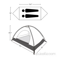 ODOLAND 2 Person Camping Tent Waterproof Lightweight Tent for Camping Traveling Hiking with Carry Bag   565199410